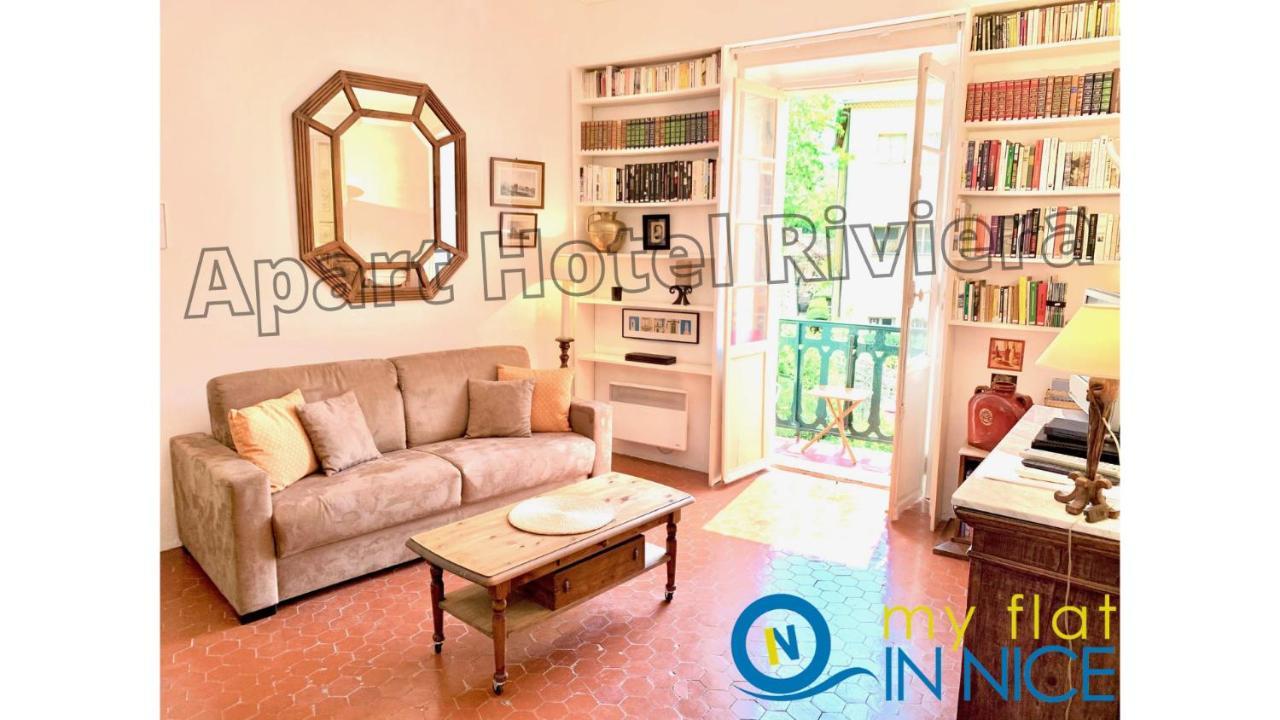 Aparthotel Riviera - Balcon Honore 1 - Old Town - 5 Mn Promenade Des Anglais Et Plage - Charme Absolu - Appartement 2 Pieces Avec Balcon Ac - Vue Mer Et Ville Ница Екстериор снимка