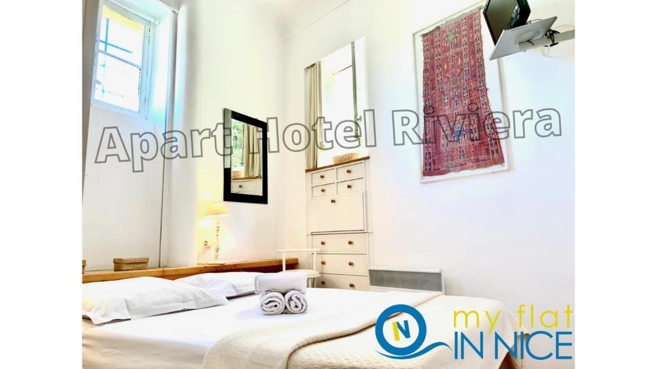 Aparthotel Riviera - Balcon Honore 1 - Old Town - 5 Mn Promenade Des Anglais Et Plage - Charme Absolu - Appartement 2 Pieces Avec Balcon Ac - Vue Mer Et Ville Ница Екстериор снимка