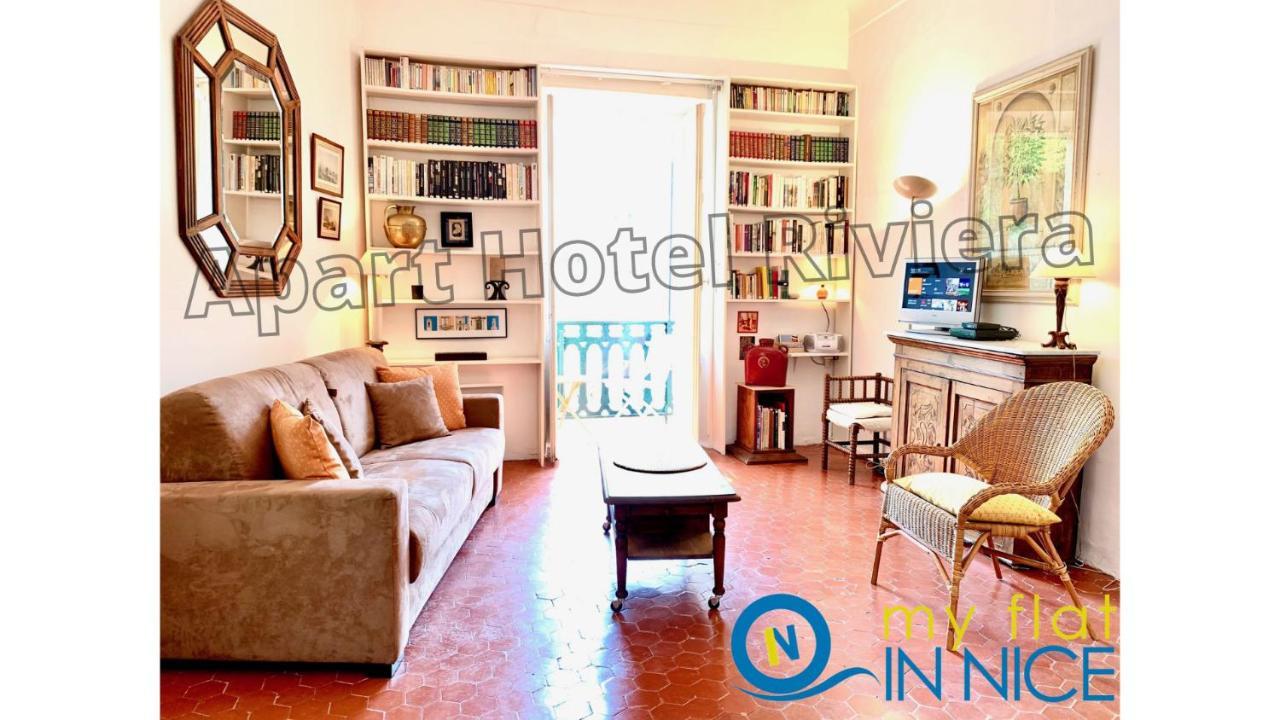Aparthotel Riviera - Balcon Honore 1 - Old Town - 5 Mn Promenade Des Anglais Et Plage - Charme Absolu - Appartement 2 Pieces Avec Balcon Ac - Vue Mer Et Ville Ница Екстериор снимка
